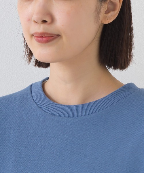 OMNES（オムネス）の「テック裏毛オーバーサイズロゴスウェットトップス milford UVカット付（スウェット・レディース・ダークグレー/ライトブルー/グレー/ホワイト・FREE）」の17枚目の写真