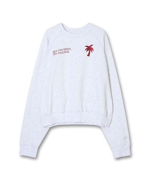 Common Noun(コモン ナウン)の「“SEA” Midori Nakajima ラグランクルースウェット(Tシャツ/カットソー・レディース・ブルー系その他/グレー/ブラック系その他・XL/L/M)」の6枚目の写真