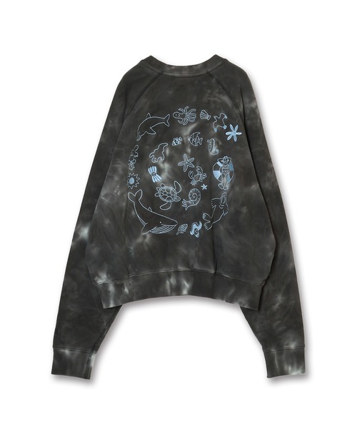Common Noun(コモン ナウン)の「“SEA” Midori Nakajima ラグランクルースウェット(Tシャツ/カットソー・レディース・ブルー系その他/グレー/ブラック系その他・XL/L/M)」の5枚目の写真