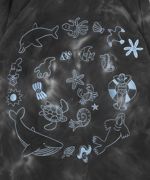 Common Noun(コモン ナウン)の「“SEA” Midori Nakajima ラグランクルースウェット(Tシャツ/カットソー・レディース・ブルー系その他/グレー/ブラック系その他・XL/L/M)」の11枚目の写真