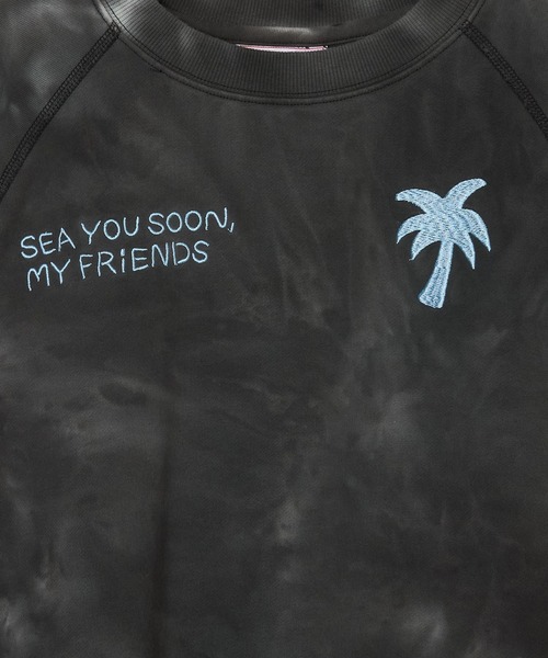 Common Noun(コモン ナウン)の「“SEA” Midori Nakajima ラグランクルースウェット(Tシャツ/カットソー・レディース・ブルー系その他/グレー/ブラック系その他・XL/L/M)」の10枚目の写真