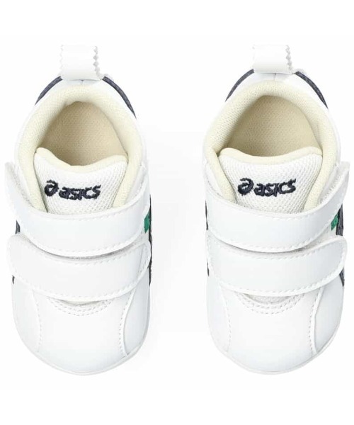 ASICS(アシックス)の「アシックス スクスク アミュレファースト SL(ベビーシューズ/ベビーソックス・キッズ・ホワイト×ブルー・11.5cm)」の4枚目の写真