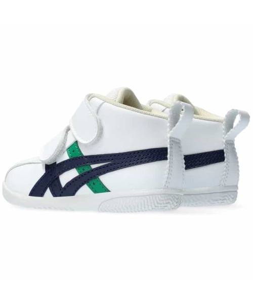 ASICS(アシックス)の「アシックス スクスク アミュレファースト SL(ベビーシューズ/ベビーソックス・キッズ・ホワイト×ブルー・11.5cm)」の5枚目の写真