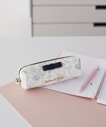 Maison de FLEUR | フラワーガーデン柄合皮ロングポーチ(ポーチ)