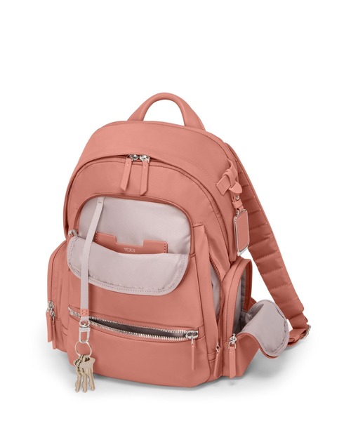 TUMI(トゥミ)の「VOYAGEUR 「セリーナ」ミディアム・バックパック(PC12インチまで対応)(バックパック/リュック・レディース・ピンク系その他・FREE)」の3枚目の写真