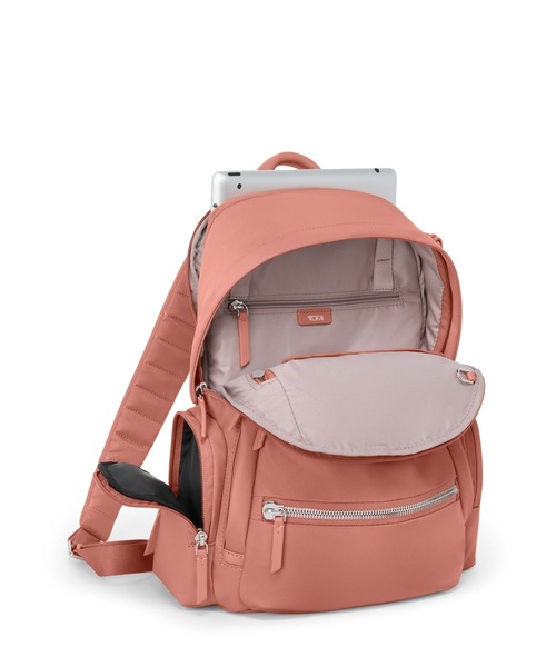 TUMI(トゥミ)の「VOYAGEUR 「セリーナ」ミディアム・バックパック(PC12インチまで対応)(バックパック/リュック・レディース・ピンク系その他・FREE)」の4枚目の写真
