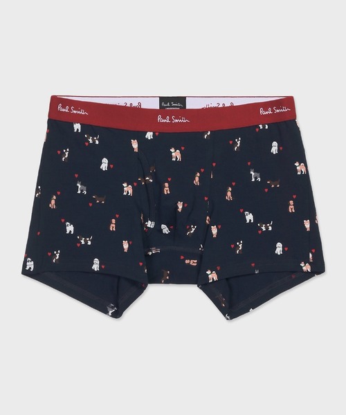 Paul Smith(ポールスミス)の「“Dogs Heart” ボクサーパンツ【853334 4605】(ボクサーパンツ・メンズ・ブラック/ネイビー/レッド・LARGE/MEDIUM)」の1枚目の写真