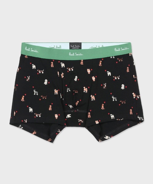 Paul Smith(ポールスミス)の「“Dogs Heart” ボクサーパンツ【853334 4605】(ボクサーパンツ・メンズ・ブラック/ネイビー/レッド・LARGE/MEDIUM)」の2枚目の写真