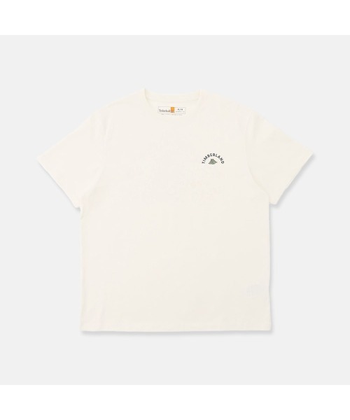 Timberland(ティンバーランド)の「ベア キャンプ グラフィック Tシャツ ユニセックス(Tシャツ/カットソー・メンズ・ライトホワイト・LARGE/MEDIUM/SMALL/X-LARGE)」の1枚目の写真