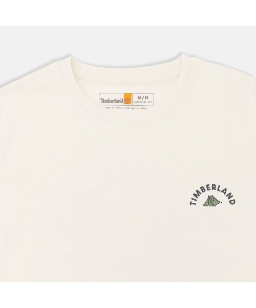 Timberland(ティンバーランド)の「ベア キャンプ グラフィック Tシャツ ユニセックス(Tシャツ/カットソー・メンズ・ライトホワイト・LARGE/MEDIUM/SMALL/X-LARGE)」の7枚目の写真