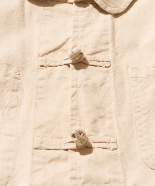 417 EDIFICE（フォーワンセブンエディフィス）の「【BLEU DE CHINE STORE】 SHANGHAI JACKET（シャツ/ブラウス・メンズ・カーキ/アイボリー/オレンジ/ネイビー/ベージュ・X-LARGE/LARGE）」の11枚目の写真