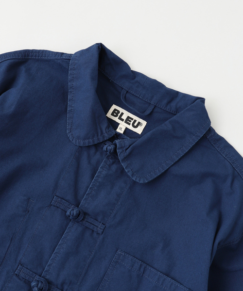 417 EDIFICE(フォーワンセブンエディフィス)の「【BLEU DE CHINE STORE】 SHANGHAI JACKET(シャツ/ブラウス・メンズ・カーキ/アイボリー/オレンジ/ネイビー/ベージュ・X-LARGE/LARGE)」の5枚目の写真