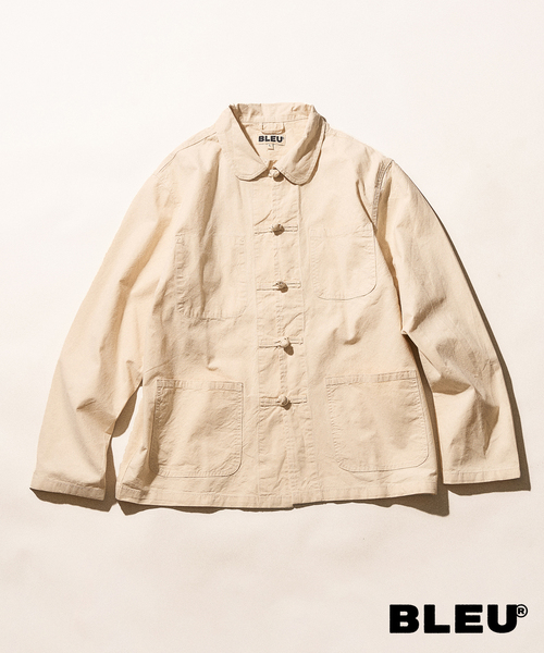 417 EDIFICE(フォーワンセブンエディフィス)の「【BLEU DE CHINE STORE】 SHANGHAI JACKET(シャツ/ブラウス・メンズ・カーキ/アイボリー/オレンジ/ネイビー/ベージュ・X-LARGE/LARGE)」の20枚目の写真