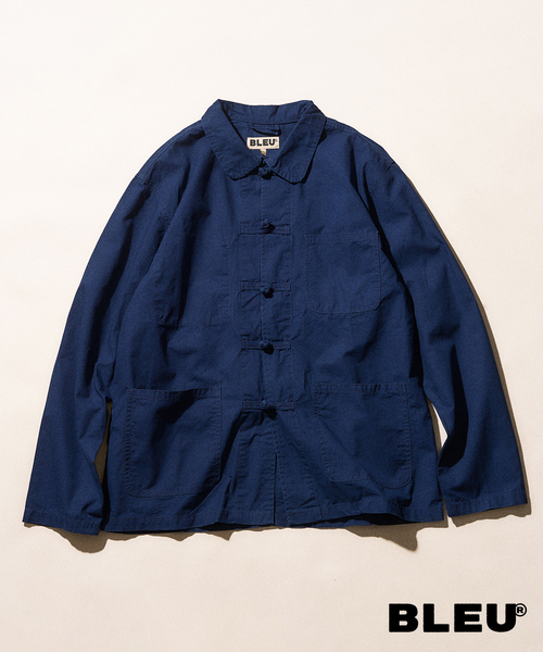417 EDIFICE(フォーワンセブンエディフィス)の「【BLEU DE CHINE STORE】 SHANGHAI JACKET(シャツ/ブラウス・メンズ・カーキ/アイボリー/オレンジ/ネイビー/ベージュ・X-LARGE/LARGE)」の21枚目の写真
