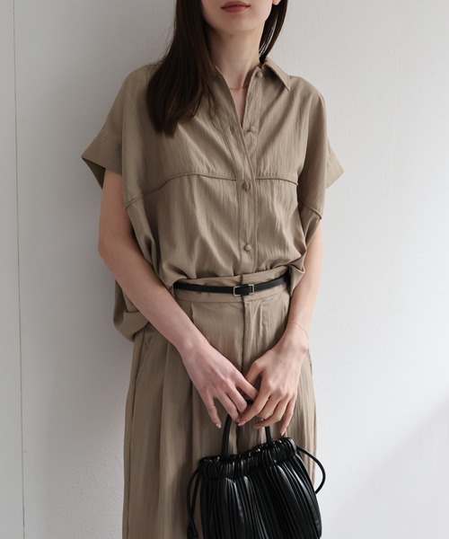 model：162cm 着用サイズ：F