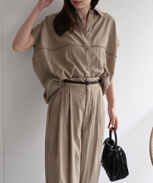 model：162cm 着用サイズ：F