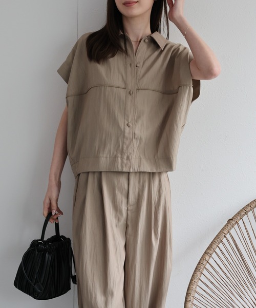 model：162cm 着用サイズ：F