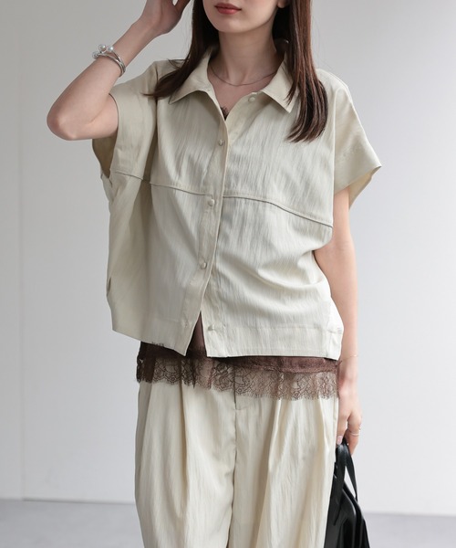 model：162cm 着用サイズ：F