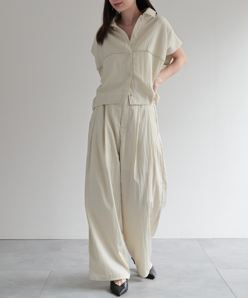 model：162cm 着用サイズ：F