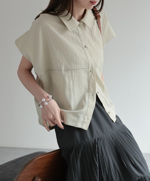 model：162cm 着用サイズ：F