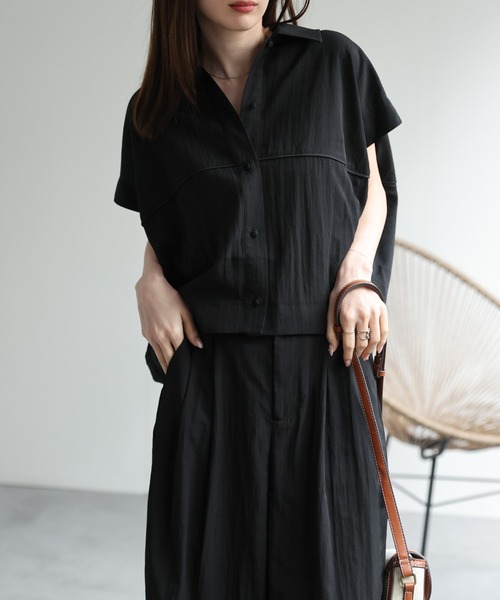 model：162cm 着用サイズ：F