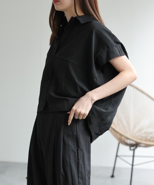 model：162cm 着用サイズ：F