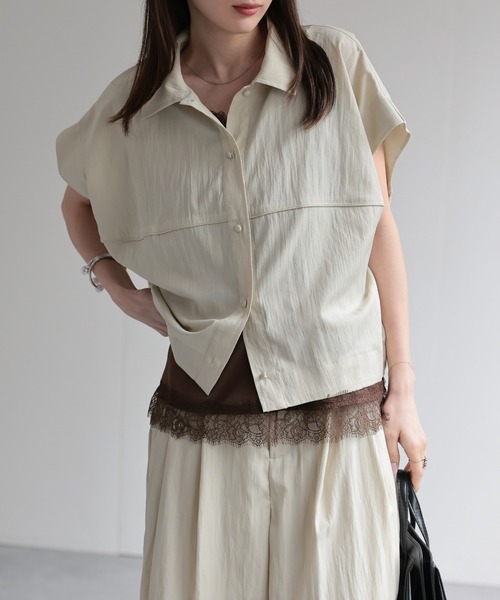 model：162cm 着用サイズ：F