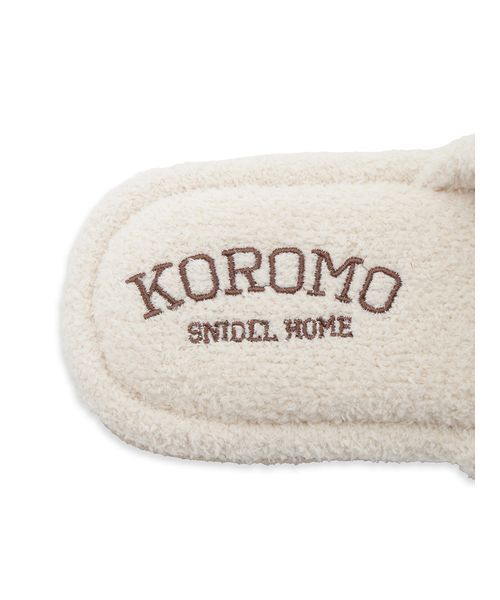 SNIDEL HOME（スナイデルホーム）の「【KOROMO】ルームシューズ（ルームシューズ/スリッパ・レディース・アイボリー/イエロー/ラベンダー・F）」の8枚目の写真