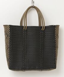 MAISON mou（メゾンムー）の「【Moon Bird/ムーンバード】手編みの メルカドバッグ（M）MBST26-03（かごバッグ）」