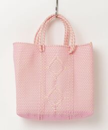 MAISON mou（メゾンムー）の「【Moon Bird/ムーンバード】手編みの メルカドバッグ（M）MBST26-03（かごバッグ）」