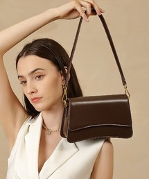 【 NiiNa / ニーナ 】高品質レザー2wayスリムシルエットショルダーバッグ