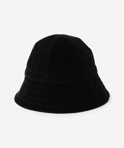 KIJIMA TAKAYUKI(キジマ タカユキ)の「KIJIMA TAKAYUKI | FLOCKY PRINTED DENIM 2WAY SAILOR HAT WOMEN(ハット・レディース・ブラック/ブラウン・1)」の14枚目の写真