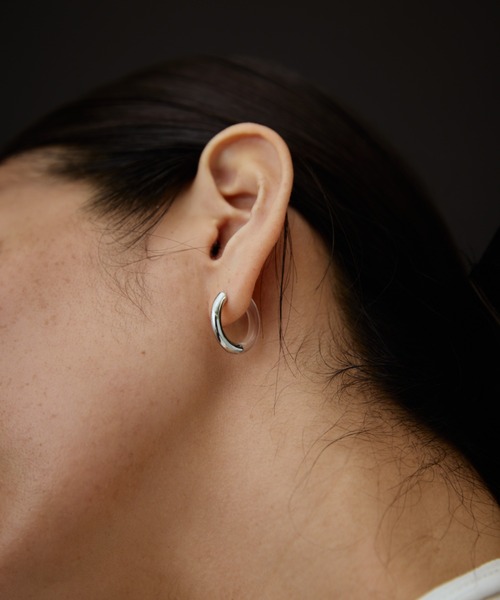 DRWCYS（ドロシーズ）の「クリアメタルコンビピアス（ピアス（両耳用）・レディース・シルバー/ゴールド・FREE）」の5枚目の写真