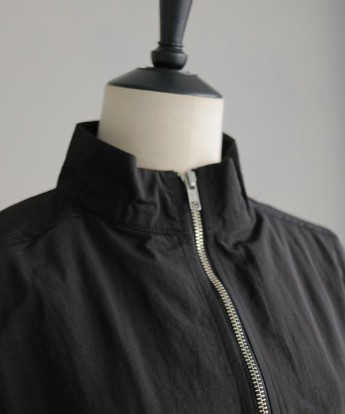 &g'aime(アンジェム)の「【&g'aime 】3wayドロストオーバージャケット 3-Way Drawstring Over Jacket(ナイロンジャケット・レディース・ブルー/グレー/ブラック/ライトグレー/チャコールグレー・FREE)」の9枚目の写真