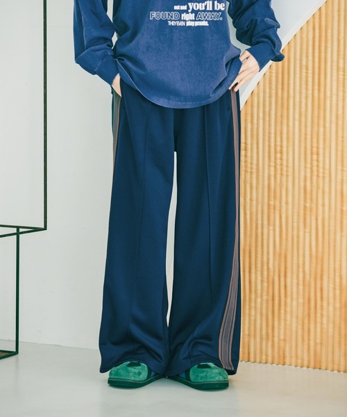 niko and...（ニコアンド）の「サイドラインカットパンツ（その他パンツ・レディース・ネイビー/グリーン/アイボリー・LARGE/MEDIUM）」の11枚目の写真