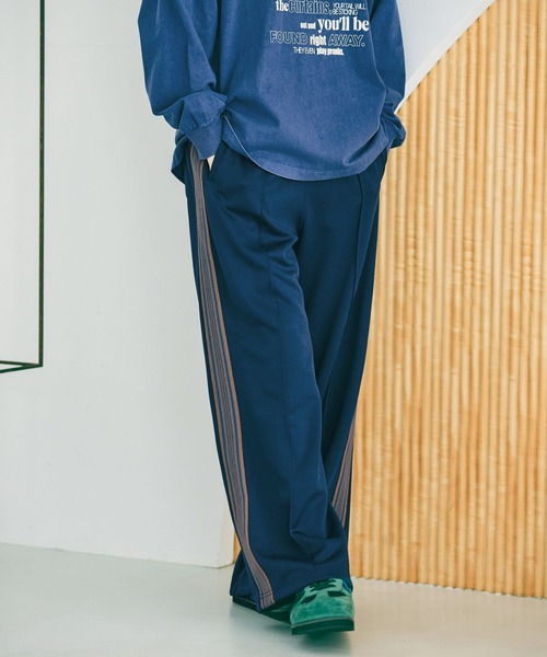 niko and...（ニコアンド）の「サイドラインカットパンツ（その他パンツ・レディース・ネイビー/グリーン/アイボリー・LARGE/MEDIUM）」の12枚目の写真