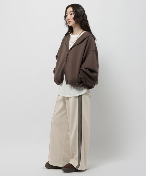 niko and...（ニコアンド）の「サイドラインカットパンツ（その他パンツ・レディース・ネイビー/グリーン/アイボリー・LARGE/MEDIUM）」の14枚目の写真