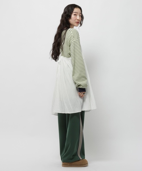 niko and...（ニコアンド）の「サイドラインカットパンツ（その他パンツ・レディース・ネイビー/グリーン/アイボリー・LARGE/MEDIUM）」の17枚目の写真