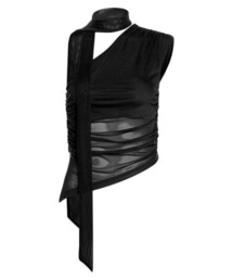 Mayree（メイリー）の「【Bls】 【ZL】【Bling Leads】シア―タンクトップ ストール(BL)（タンクトップ）」