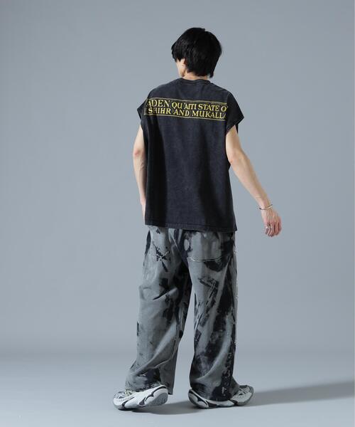 DANKE SCHON(ダンケシェーン)の「DankeSchon/ダンケシェーン/STUDS SWEAT BAGGY PANTS(スウェットパンツ・メンズ・ブラウン/グレー/ネイビー・S/L/M)」の21枚目の写真