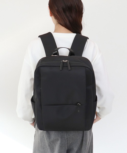 Cepica（セピカ）の「ナイロンビジネスリュック（バックパック/リュック・レディース・ライトグレー/ブラック・FREE）」の7枚目の写真