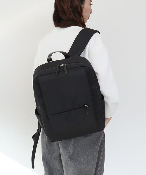 Cepica（セピカ）の「ナイロンビジネスリュック（バックパック/リュック・レディース・ライトグレー/ブラック・FREE）」の3枚目の写真