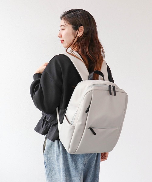 Cepica（セピカ）の「ナイロンビジネスリュック（バックパック/リュック・レディース・ライトグレー/ブラック・FREE）」の8枚目の写真