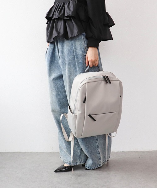 Cepica（セピカ）の「ナイロンビジネスリュック（バックパック/リュック・レディース・ライトグレー/ブラック・FREE）」の14枚目の写真