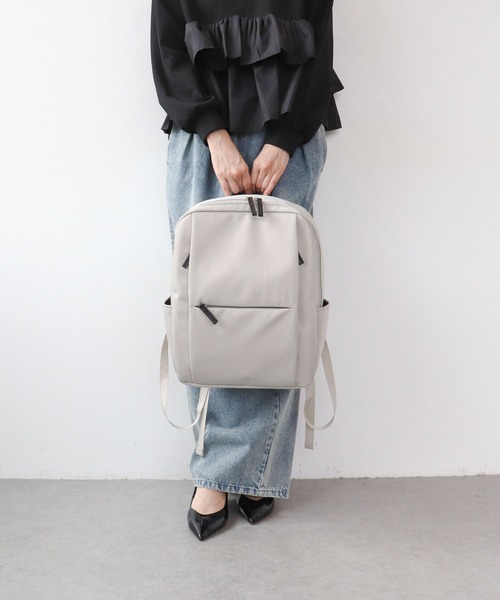 Cepica（セピカ）の「ナイロンビジネスリュック（バックパック/リュック・レディース・ライトグレー/ブラック・FREE）」の15枚目の写真