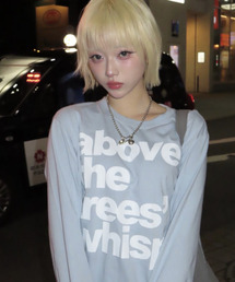 THECOLDESTMOMENT（ザコールデストモーメント）の「TCM above long sleeve (sky blue)（Tシャツ/カットソー）」