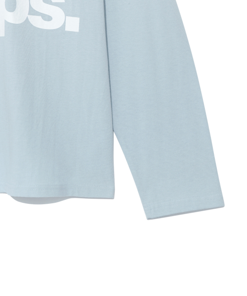 THECOLDESTMOMENT(ザコールデストモーメント)の「TCM above long sleeve (sky blue)(Tシャツ/カットソー・レディース・その他・MEDIUM/LARGE)」の5枚目の写真