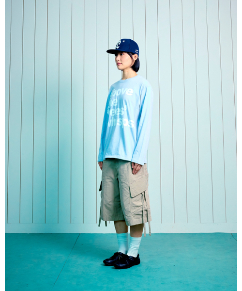 THECOLDESTMOMENT(ザコールデストモーメント)の「TCM above long sleeve (sky blue)(Tシャツ/カットソー・レディース・その他・MEDIUM/LARGE)」の7枚目の写真