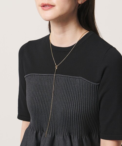 UNITED ARROWS(ユナイテッドアローズ)の「NRW ロングチェーン ネックレス(ネックレス・レディース・シルバー/ゴールド・FREE)」の1枚目の写真