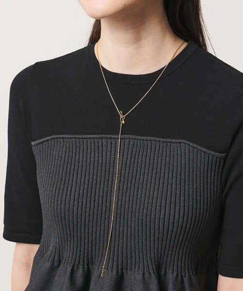 UNITED ARROWS(ユナイテッドアローズ)の「NRW ロングチェーン ネックレス(ネックレス・レディース・シルバー/ゴールド・FREE)」の3枚目の写真